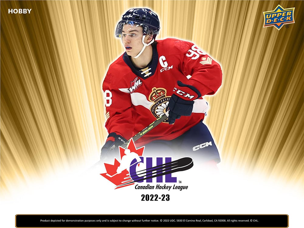 2022-23 UPPER DECK CHL HOCKEY HOBBY BOX