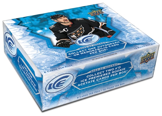 2022-23 UPPER DECK ICE HOCKEY HOBBY BOX