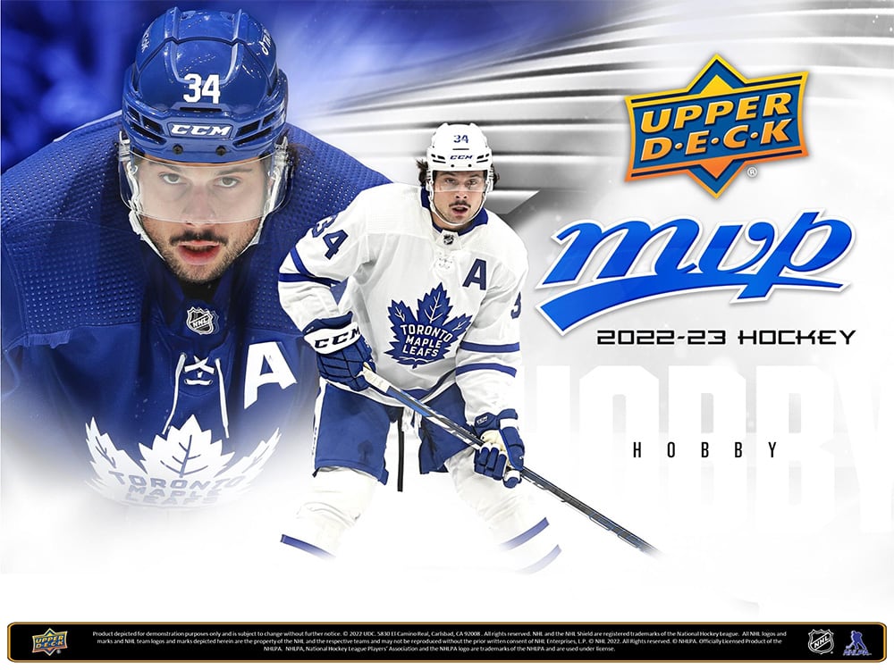 2022-23 UPPER DECK MVP HOCKEY HOBBY BOX