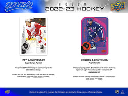 2022-23 UPPER DECK MVP HOCKEY HOBBY BOX