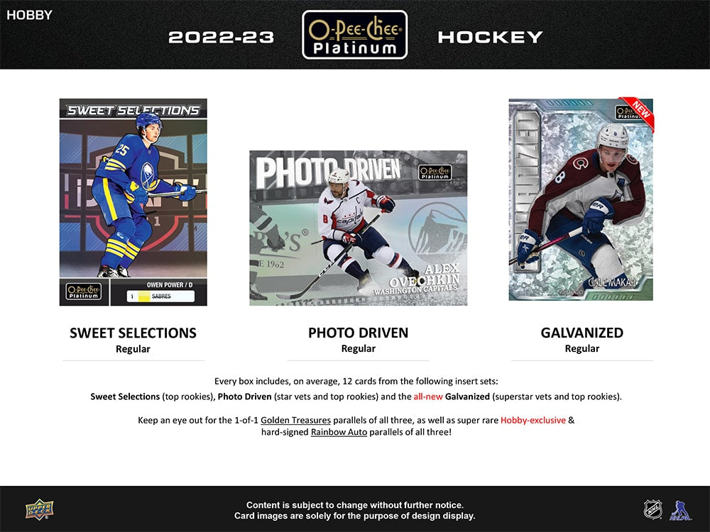 2022-23 O-PEE-CHEE PLATINUM HOCKEY HOBBY BOX