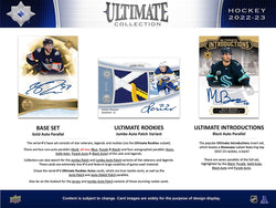 2022-23 UPPER DECK ULTIMATE COLLECTION HOCKEY HOBBY BOX