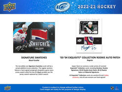 2022-23 UPPER DECK ICE HOCKEY HOBBY BOX