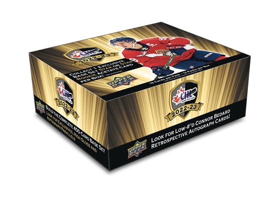 2022-23 UPPER DECK CHL HOCKEY HOBBY BOX