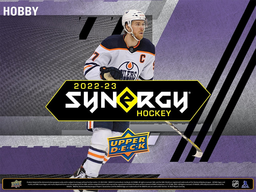 2022-23 UPPER DECK SYNERGY HOCKEY HOBBY BOX