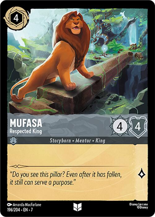 Mufasa - Respected King (196/204) [Archazia's Island]