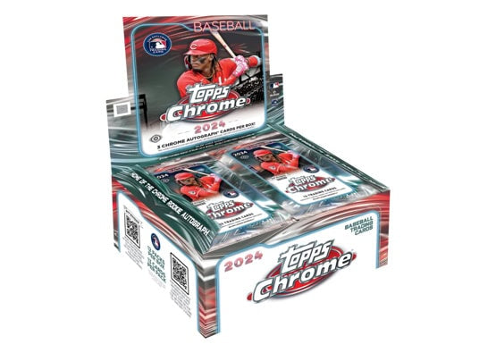 2024 TOPPS CHROME BASEBALL JUMBO BOX