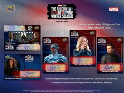 2022 UPPER DECK MARVEL STUDIOS THE FALCON AND THE WINTER SOLDIER HOBBY BOX