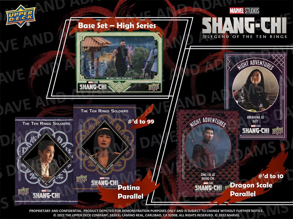 2022 UPPER DECK MARVEL STUDIOS SHANG-CHI HOBBY BOX