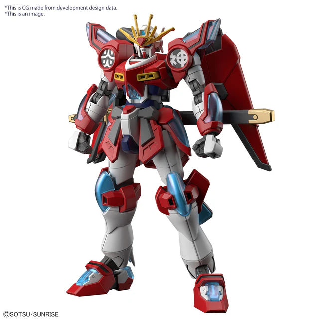 Bandai HGBM #4  1/144 Shin Burning Gundam "Gundam Build Metaverse"