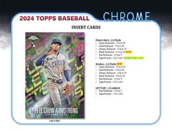 2024 TOPPS CHROME BASEBALL JUMBO BOX