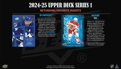 2024-25 Upper Deck Series 1 Hobby Box  (Available Instore)