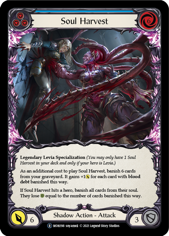 Soul Harvest [U-MON198-RF] (Monarch Unlimited)  Unlimited Rainbow Foil