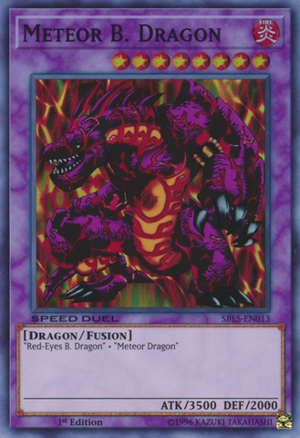 Meteor B. Dragon [SBLS-EN013] Super Rare