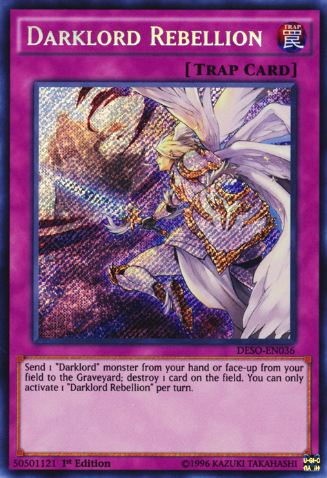 Darklord Rebellion [DESO-EN036] Secret Rare