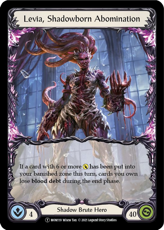 Levia, Shadowborn Abomination [U-MON119] Unlimited Normal