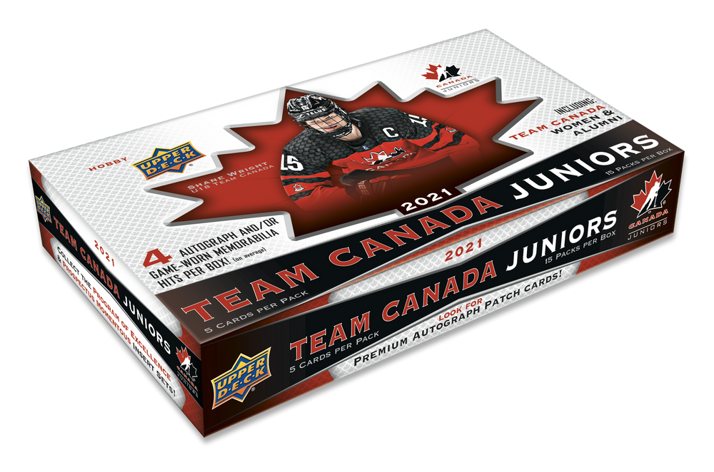 2022 UPPER DECK TEAM CANADA JUNIORS HOBBY BOX